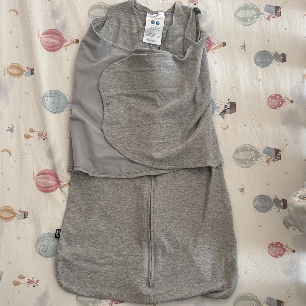 Halo Gray SleepSack Swaddle